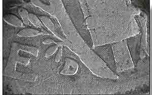 A more concerted effort was made by this counterfeiter,<br>even down to a (somewhat) triangular interior to the mintmark.