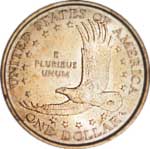 Sacagawea Dollar Reverse PCGS MS66.