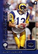 Quarterback Kurt Warner, the 1999 NFL MVP,shrugs off Rams critics, staying focused on winning the playoffs, one game at a time.