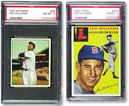Williams cards are amongst Seigel's favorites.