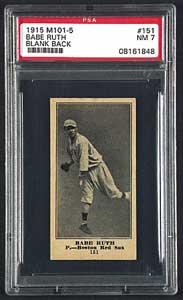 Babe Ruth's rookie - 1915 Sporting News
