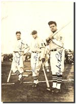 Impeccable one-of-a-kind Autographed 1934 Tour of Japan photo