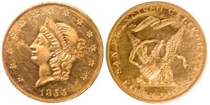 Famous 1855 Kellogg & Co. $50 