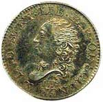 This 1792 Half Disme (PCGS MS64) sold for $230,000 at the official ANA auction conducted by Bowers and Merena Galleries.
