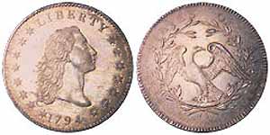 1794 Flowing Hair Dollar - an American classic
