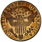 1801 Draped Bust Eagle PCGS MS64 Reverse