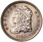 1836 Capped Bust Half Dime