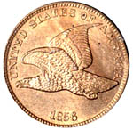 1856 Flying Eagle Cent PCGS PR64