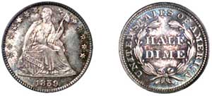 Eliasberg 1859 Half Dime PCGS 67 brings $5,234 in Kingswood Sale