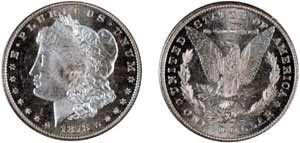 1878 8TF Morgan Dollar MS65PL (PCGS) from the Shapiro Collection