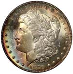 1879-CC Morgan dollar (PCGS MS65) - sold for $23,000 in Bowers & Merena Baltimore auction.