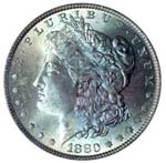 1880 Morgan Dollar MS-65 (PCGS)