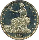 1884 Trade Dollar PCGS PR65 from the Legend Collection