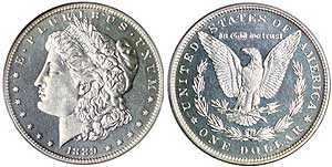 PCGS Proof-67 1889 Morgan dollar in Kingswood sale