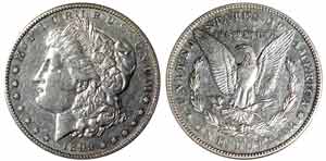 1893-S Morgan Dollar AU50 (PCGS)