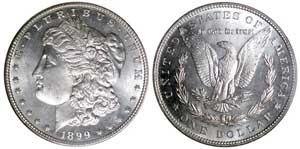 1899-P dollars are scarce