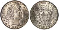 Low mintage gem quality Barber quarters are in demand