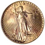 1920 Saint-Gaudens Double Eagle MS-64 (PCGS)