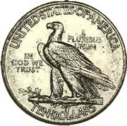 Reverse of the same counterfeit shows no conclusive tell-tale diagnostics.