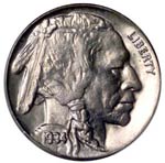 Buffalo nickels are among the leaders in today's hot market.