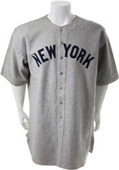 Babe Ruth's 1935 'Last' Yankees Jersey