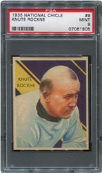 1935 National Chicle Knute Rockne #9