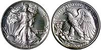 Proof Walking Liberty Half Dollars  like this 1941 are in demand