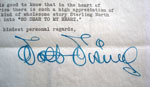 1949 Walt Disney Signed Document