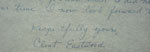 1954 Clint Eastwood Handwritten Letter