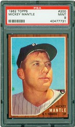 1962 Topps Mickey Mantle #200