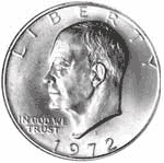 1972-S Eisenhower Dollar Mint State 68 