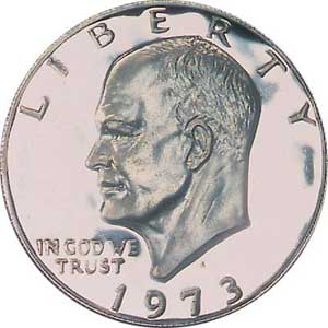 Collectors are now buying Eisenhower dollars