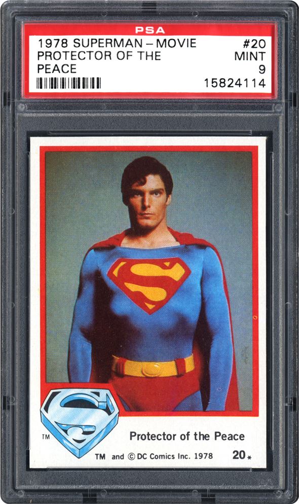 complete your set! 1978 Topps Superman the Movie Series 1 singles
