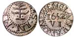 1652 Pine Tree Sixpence PCGS MS64 sold for $36,800 in Flannagan sale