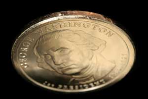 Washington Presidential $1 without edge lettering