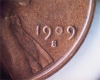 This mintmark is not the right shape for a genuine 1909-S V.D.B.