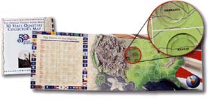 You could collect just one coin per state on this map. But should you stop there?