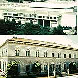 Branches of the U.S. Mint in Philadelphia (top) and Denver 