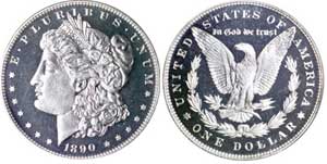 1890 Morgan Dollar PCGS PR67 Cameo highlights Kingswood Sale