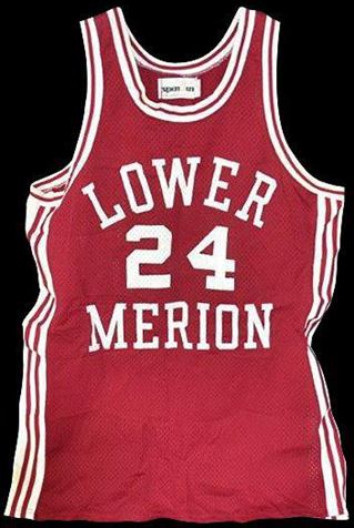 authentic kobe bryant lower merion jersey
