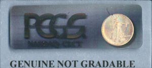 PCGS Revised Genuine Service