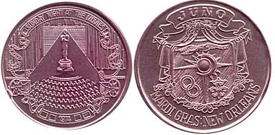 These tokens were issued by 'krewes' in recent years
