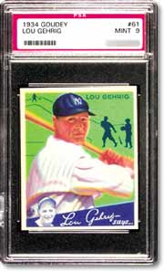Lou Gehrig was Morrow's favorite player