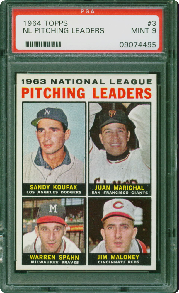 1963 Fleer Baseball Psa Graded Set Break 870gpa Ends Thursday June 5th 1964 Topps Baseball 4331