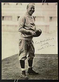 Vintage football legends, like Knute Rockne, seem undervalued