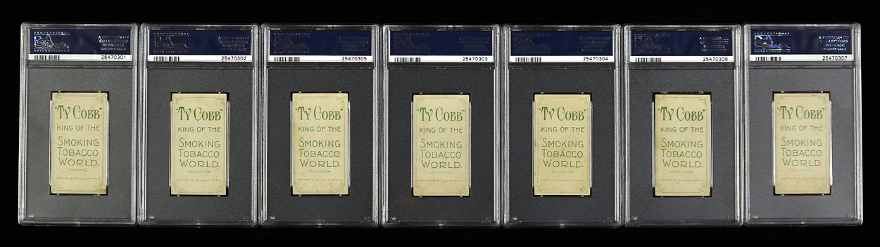 A Collector's Dream: 7 Rare Ty Cobb Baseball Cards Discovered