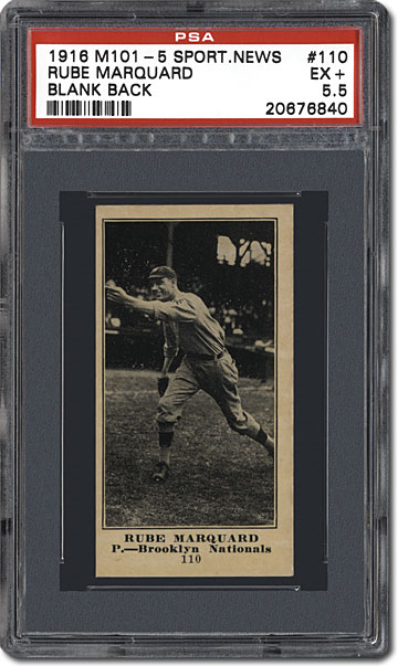 The 1916 ''Sporting News'' M101-4 and M101-5 Baseball Card Sets