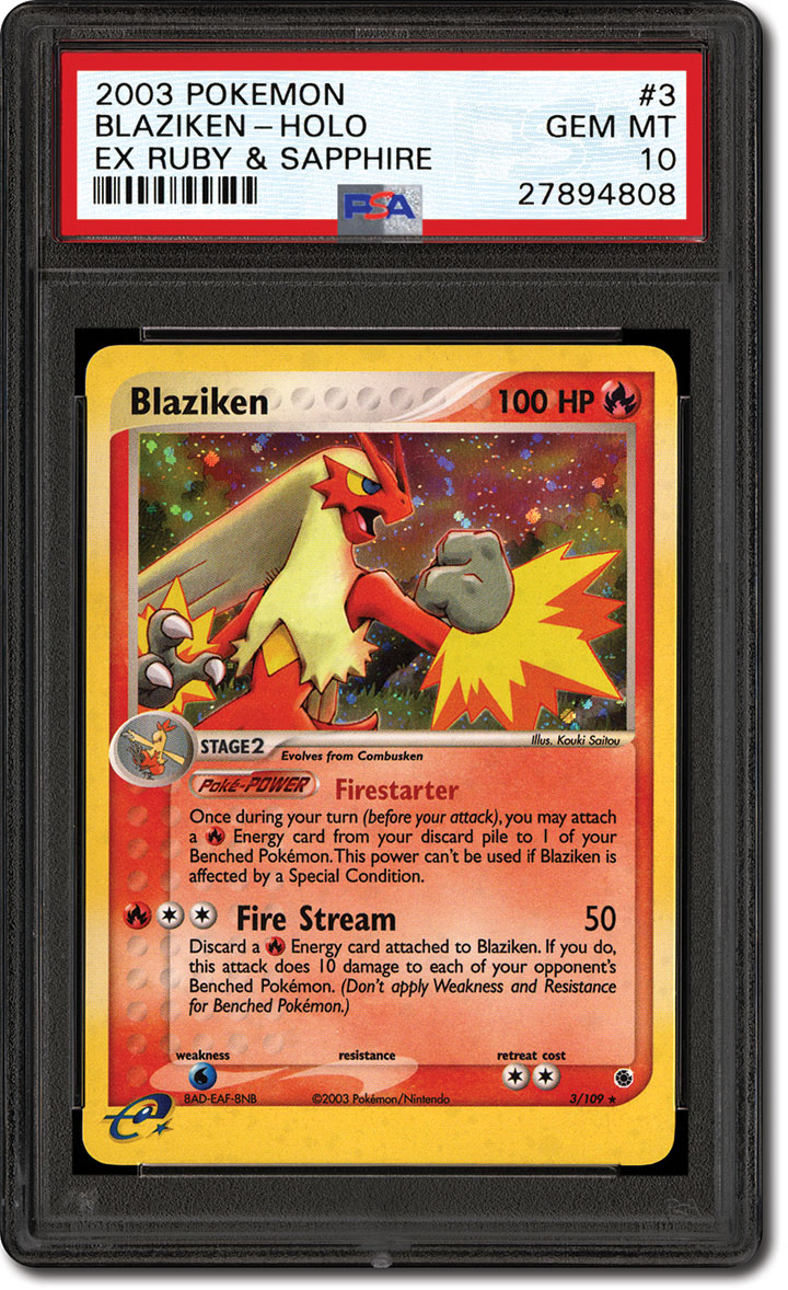 Psa Set Registry Collecting The 2003 Pokémon Ex Ruby