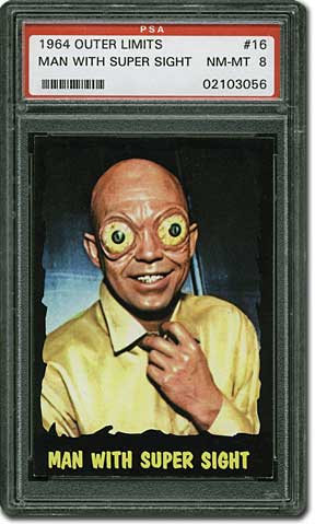A/&BC Outer Limits Bubbles Cards 1964 Pick The Cards You Need Good Condition