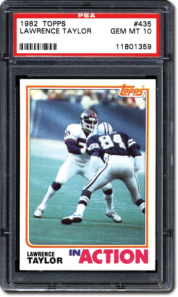 Lawrence Taylor Rookie Card Price 1982 Lawrence Taylor